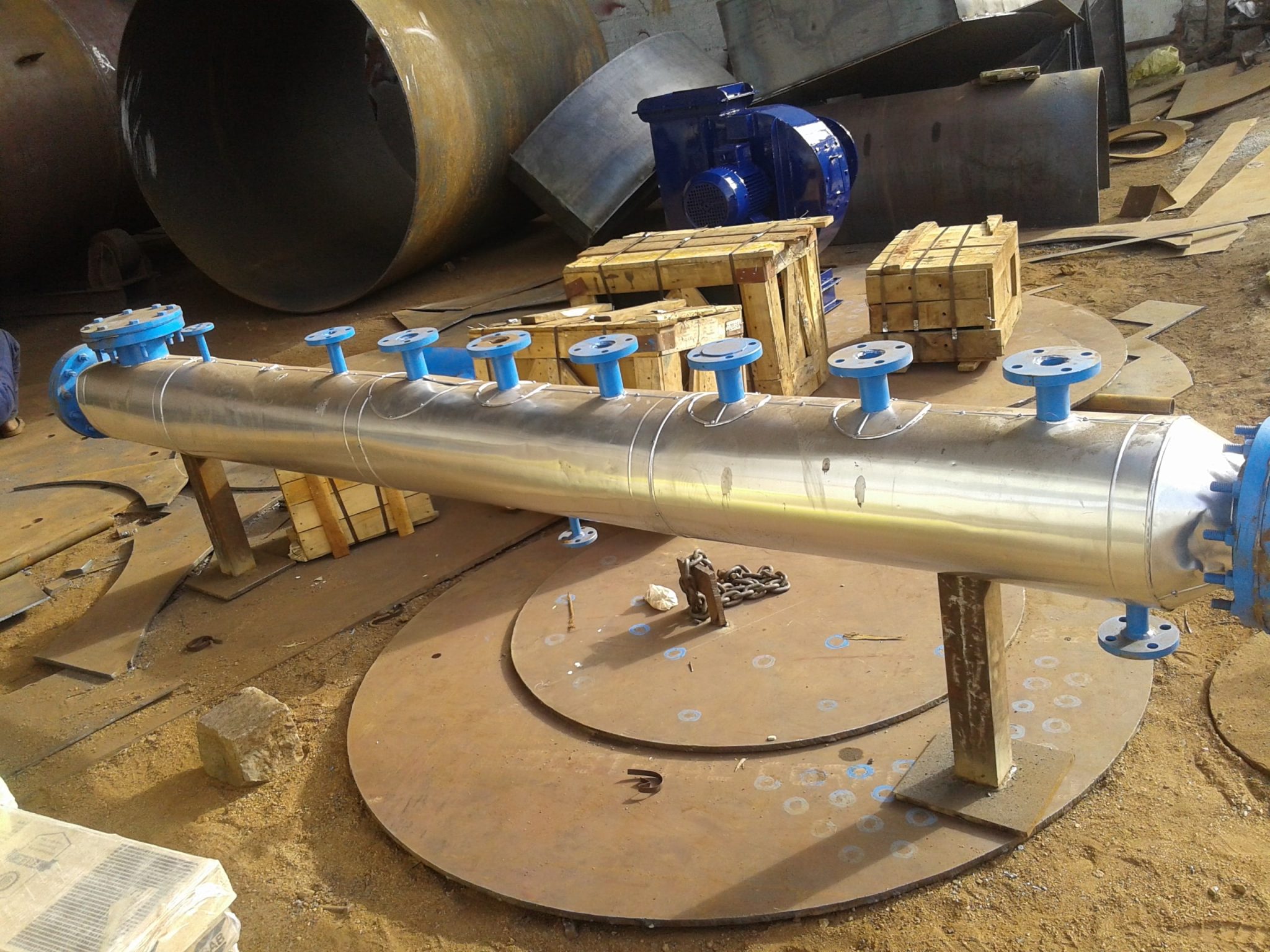 FABRICATION STEAM HEADERSmin shantiboilers